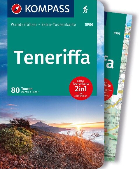 Online bestellen: Wandelgids 5906 Wanderführer Teneriffa | Kompass