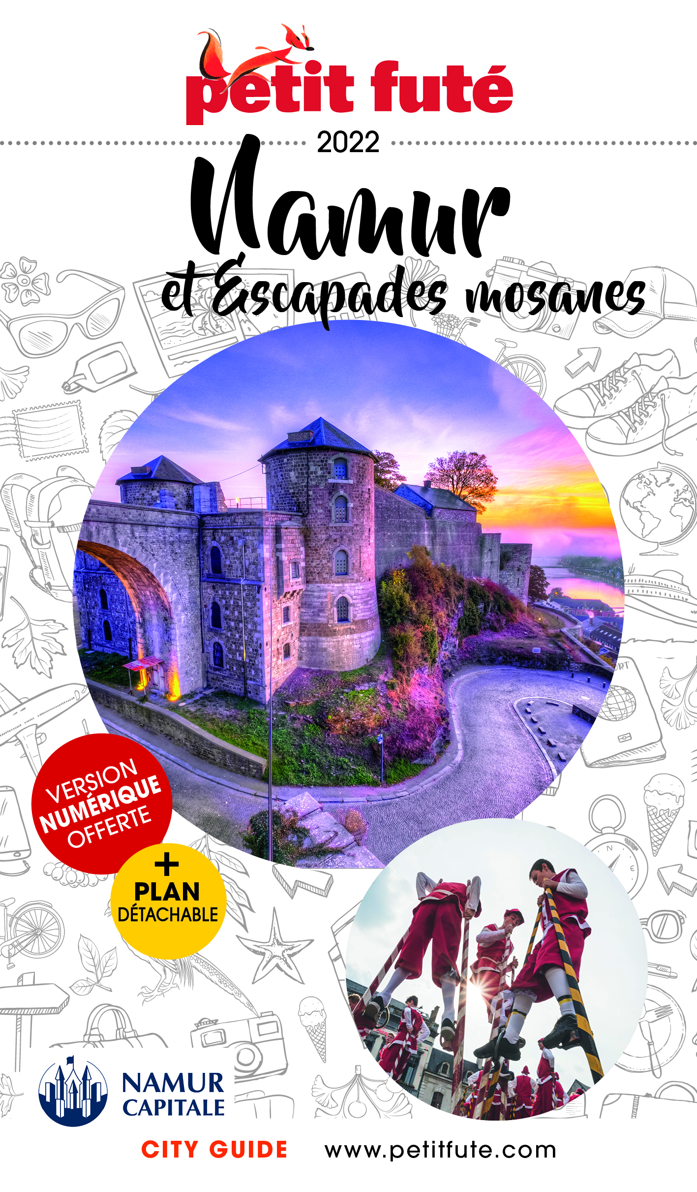 Reisgids 190 Namur - Namen et escap…