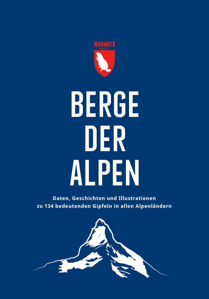 Online bestellen: Reisboek Berge der Alpen | Marmota Maps