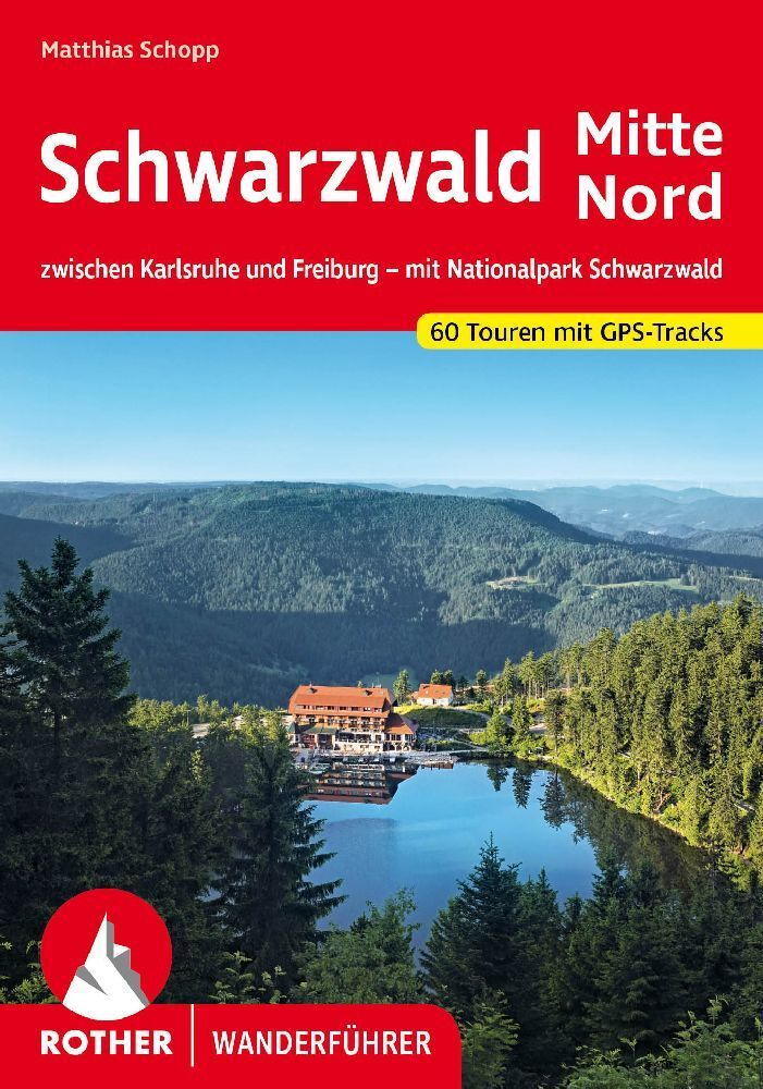 Online bestellen: Wandelgids Schwarzwald Mitte Nord - Zwarte Woud midden noord | Rother Bergverlag