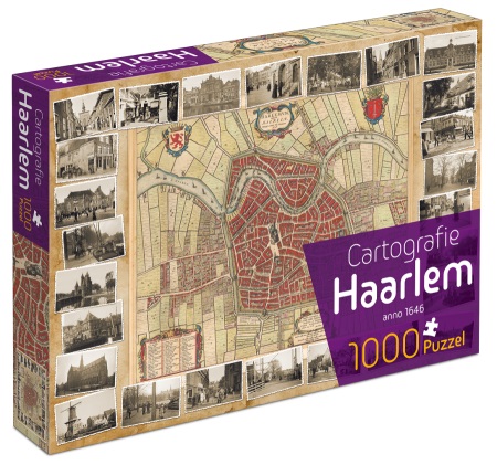 Online bestellen: Legpuzzel Cartografie Haarlem | Tucker's Fun Factory