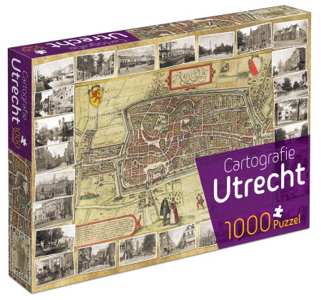 Online bestellen: Legpuzzel Cartografie Utrecht | Tucker's Fun Factory