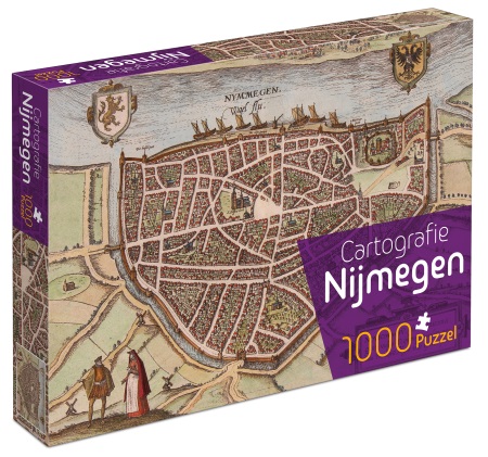 Online bestellen: Legpuzzel Cartografie Nijmegen | Tucker's Fun Factory