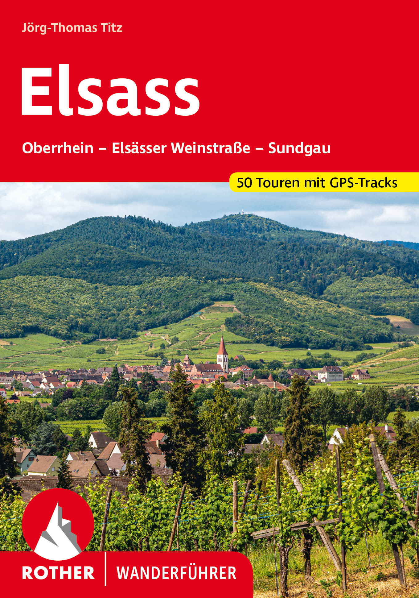 Online bestellen: Wandelgids Elzas - Elsass | Rother Bergverlag