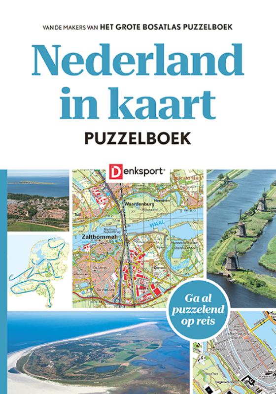 Online bestellen: Puzzelboek Nederland in kaart | Denksport