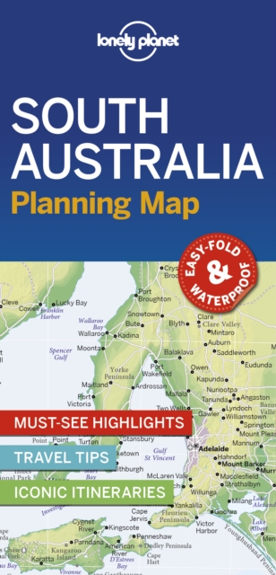 Online bestellen: Wegenkaart - landkaart Planning Map South Australia | Lonely Planet