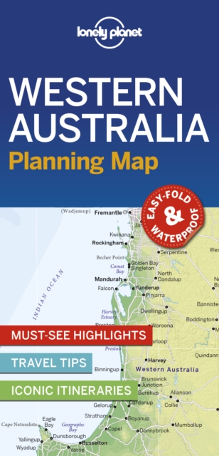 Online bestellen: Wegenkaart - landkaart Planning Map Western Australia | Lonely Planet