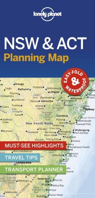 Online bestellen: Wegenkaart - landkaart Planning Map New South Wales & ACT | Lonely Planet
