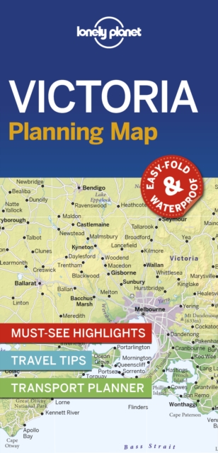 Online bestellen: Wegenkaart - landkaart Planning Map Victoria | Lonely Planet