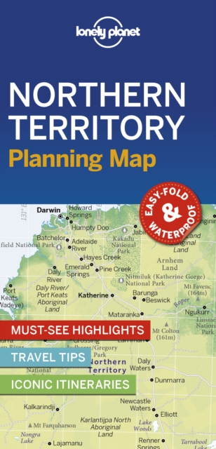 Online bestellen: Wegenkaart - landkaart Planning Map Northern Territory | Lonely Planet