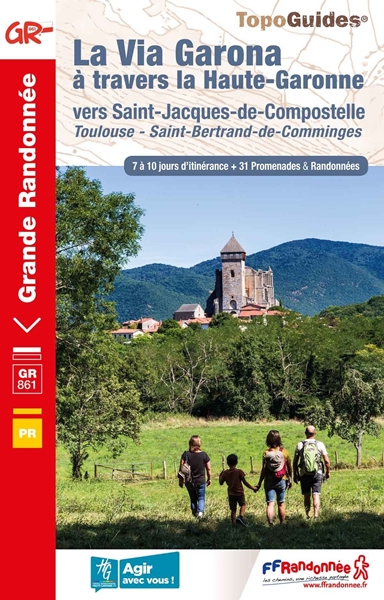 Online bestellen: Wandelgids 861 Via Garona - GR861 | FFRP
