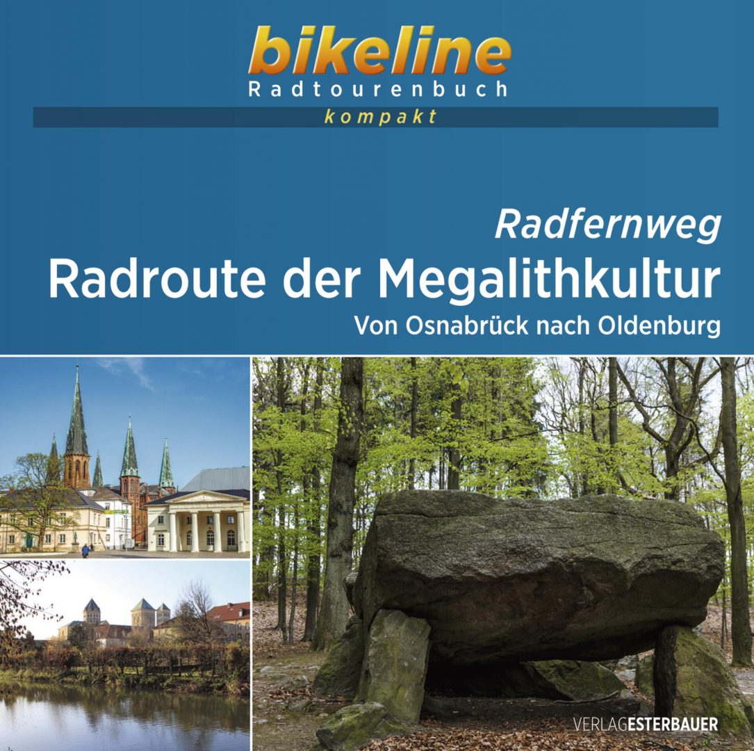 Fietsgids Bikeline Radtourenbuch kompakt Radroute der Megalithkultur |