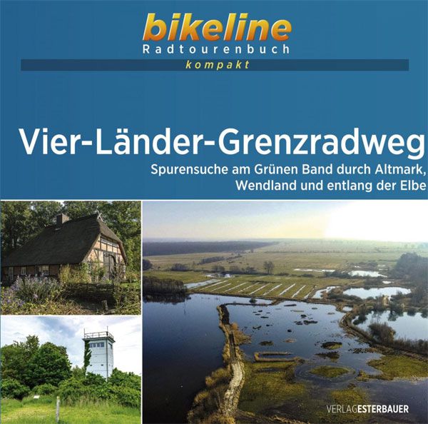 Online bestellen: Fietsgids Bikeline Radtourenbuch kompakt Vier-Länder-Grenzradweg | Esterbauer