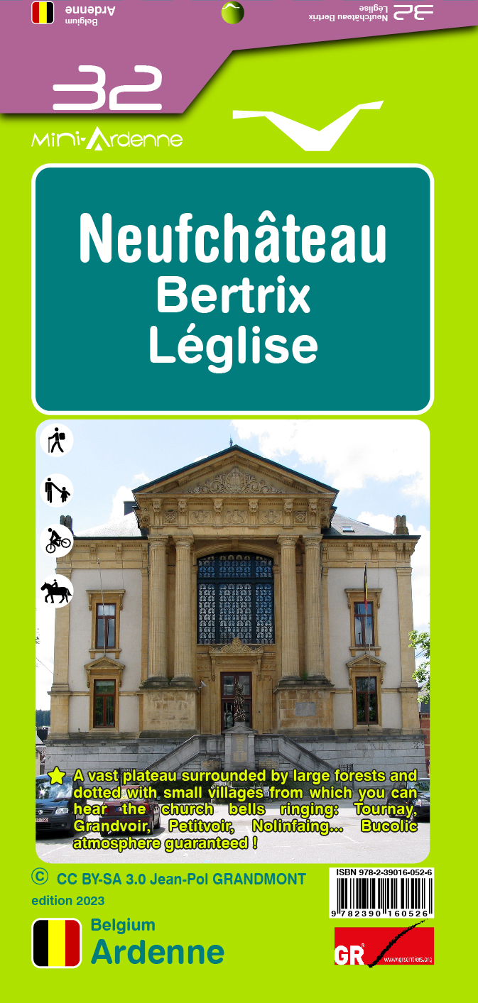 Online bestellen: Wandelkaart 32 Neufchateau - Betrix - Leglise | Mini-Ardenne
