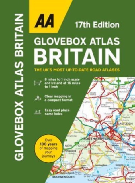 Online bestellen: Wegenatlas AA Glovebox Atlas Britain | AA Publishing