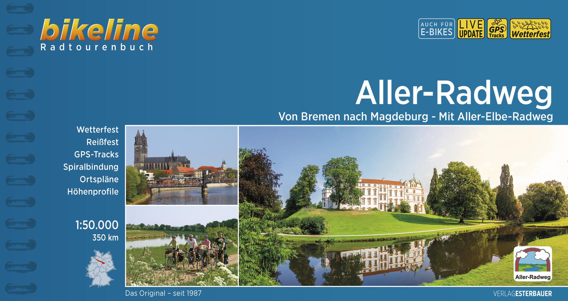 Fietsgids Bikeline Aller-Radweg | E…