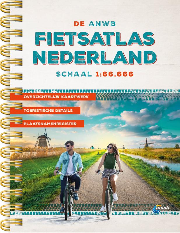 Online bestellen: Fietsatlas Fietsatlas Nederland | ANWB Media