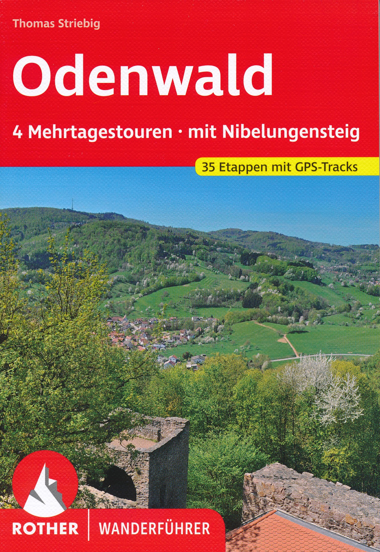 Online bestellen: Wandelgids Odenwald Mehrtagestouren mit Nibelungensteig | Rother Bergverlag