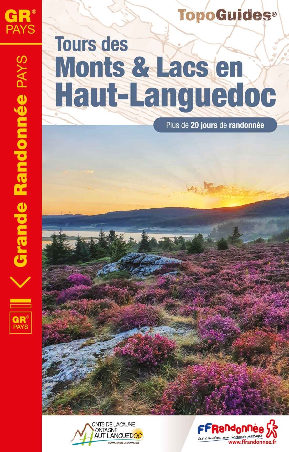 Online bestellen: Wandelgids 3481 Tours des monts et lacs en Haut-Languedoc | FFRP