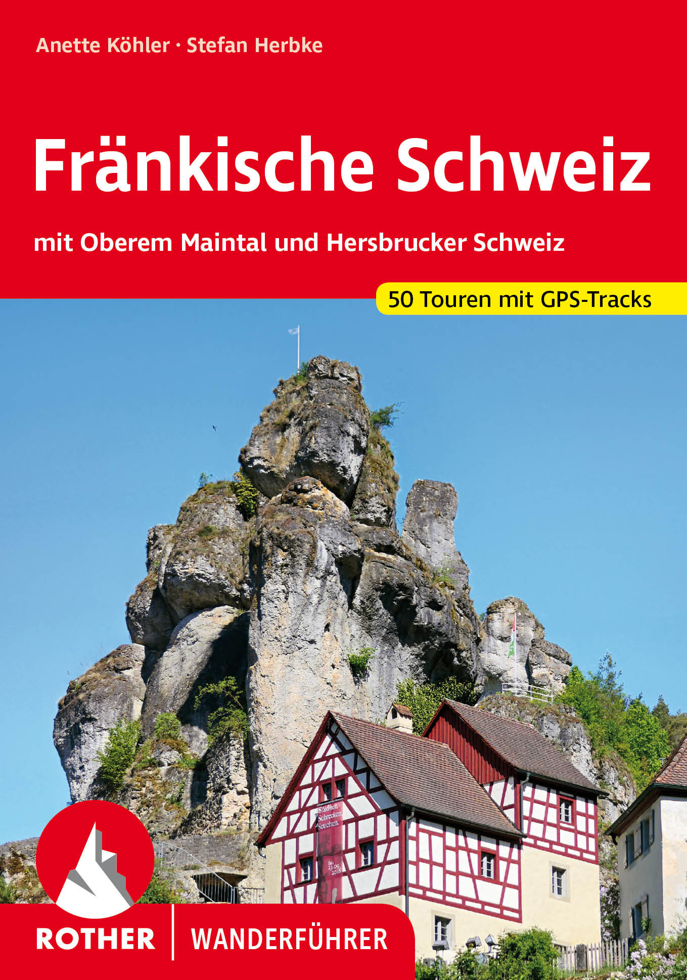 Online bestellen: Wandelgids Fränkische Schweiz | Rother Bergverlag