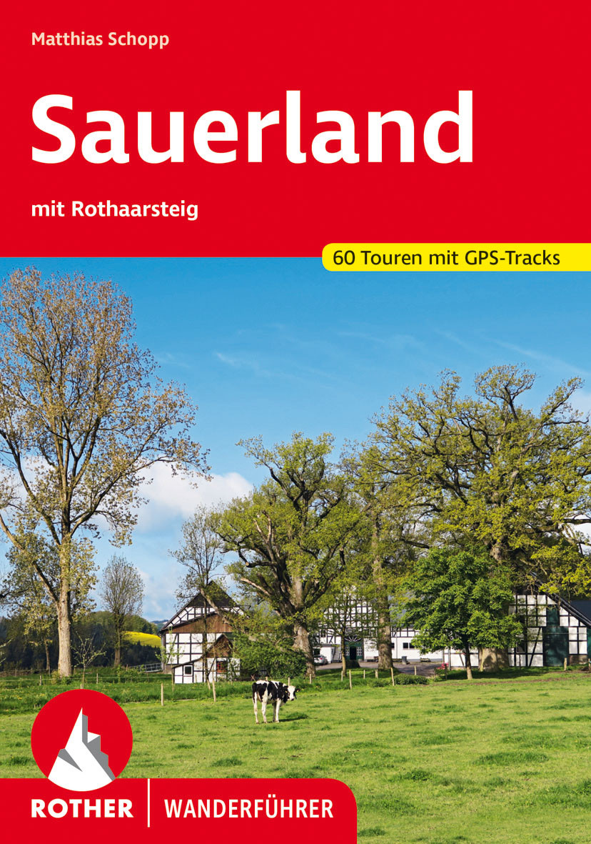 Online bestellen: Wandelgids Sauerland | Rother Bergverlag