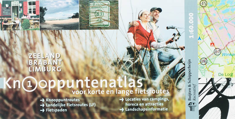Knooppuntenatlas voor korte en lange fietstochten |