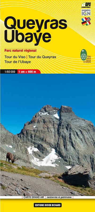 Wandelkaart 6 Queyras - Ubaye | Did…
