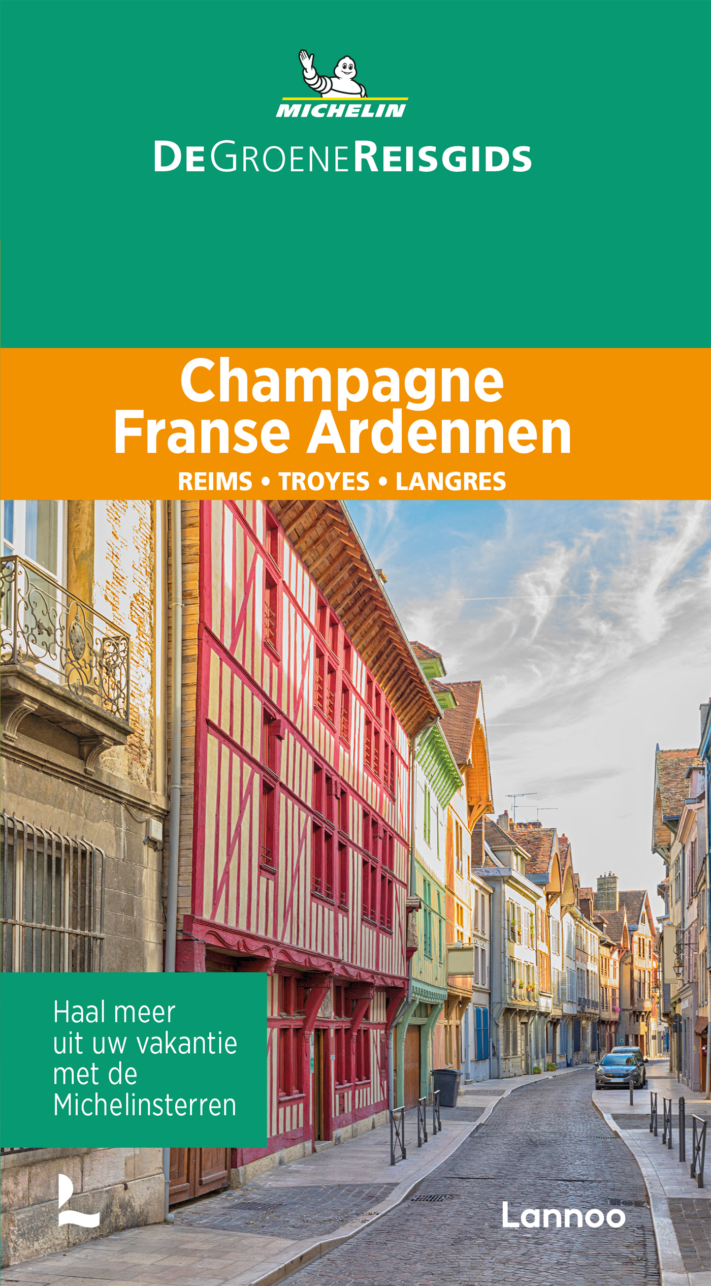 Online bestellen: Reisgids Michelin groene gids Champagne/Franse Ardennen | Lannoo