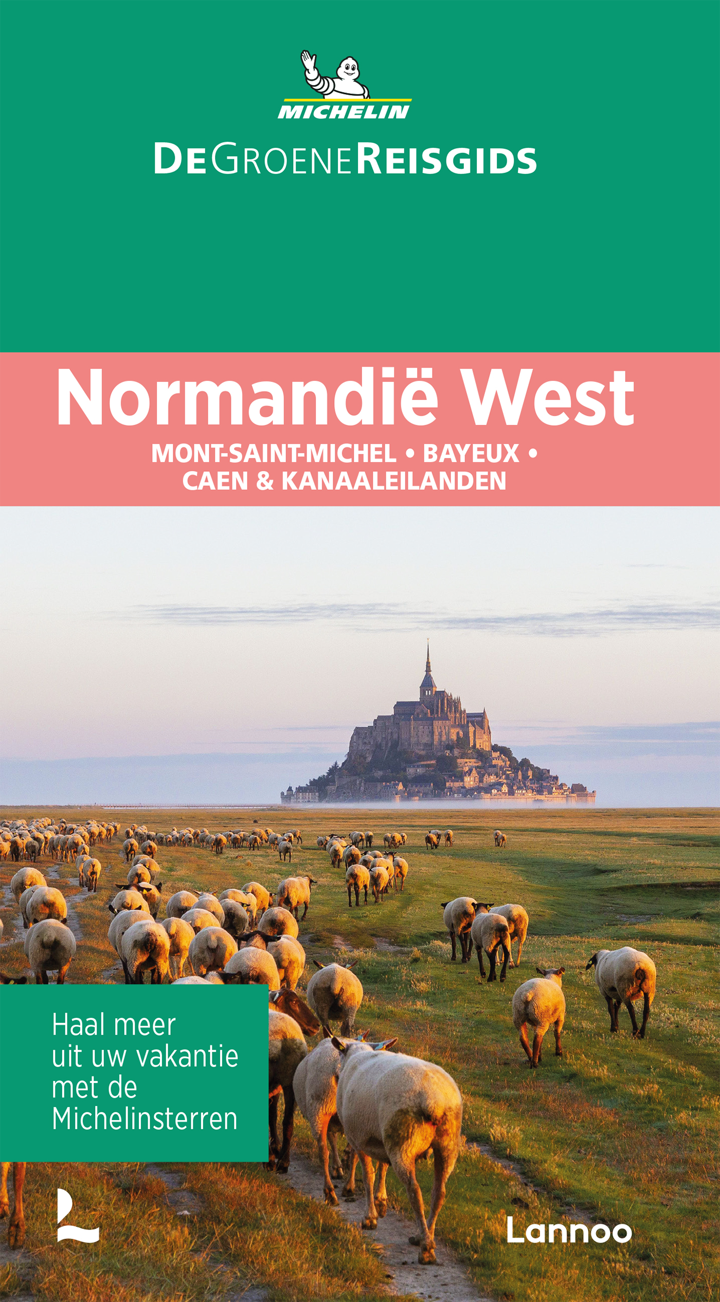 Online bestellen: Reisgids Michelin groene gids Normandië West | Lannoo
