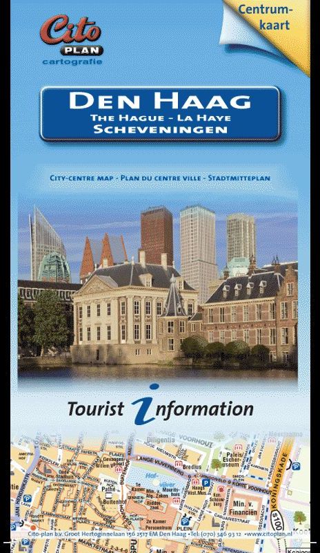 Online bestellen: Stadsplattegrond Citoplan 5 ex. centrumkaart Den Haag | Op Lemen Voeten