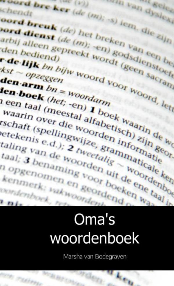 Woordenboek Oma's woordenboek | Brave New Books
