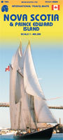 Wegenkaart - landkaart Nova Scotia | ITMB |