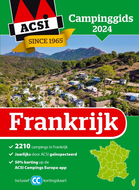 Online bestellen: Campinggids Frankrijk 2024 | ACSI