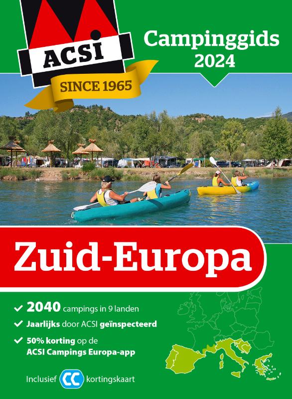 Online bestellen: Campinggids Zuid-Europa 2024 | ACSI