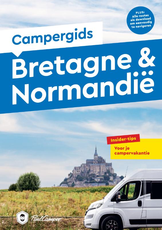 Online bestellen: Campergids - Reisgids Campergids Bretagne & Normandië | Uitgeverij Elmar