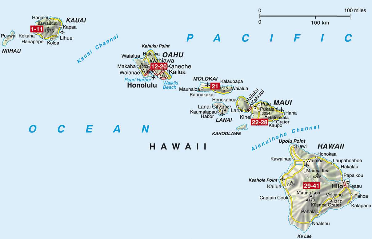 Гавайи какая страна. Штат Гавайи на карте. Расположение Гавайских островов.