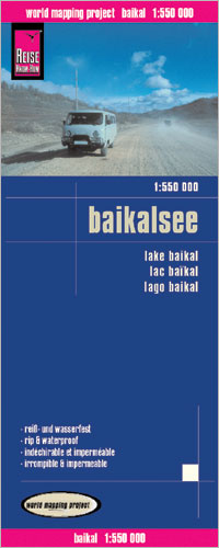 Online bestellen: Wegenkaart - landkaart Baikalsee - Baikalmeer | Reise Know-How Verlag