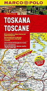 Landkaart - wegenkaart 07 Toskana - Toscane | Marco Polo | 