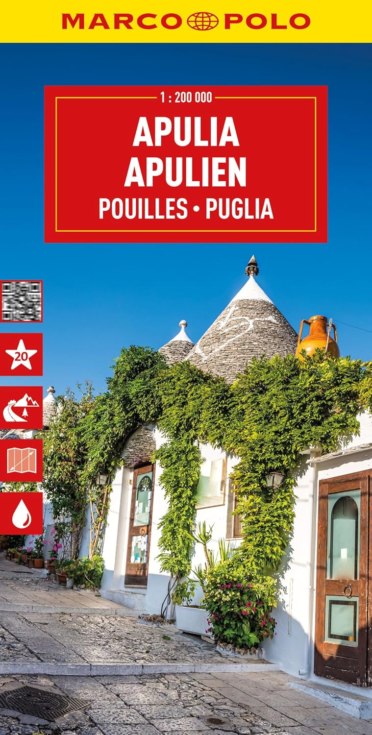 Wegenkaart - landkaart 11 Puglia -…