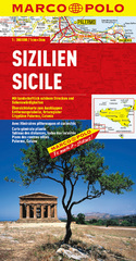 Landkaart - wegenkaart 14 Sizilien - Sicilië | Marco Polo regionalkarte | 