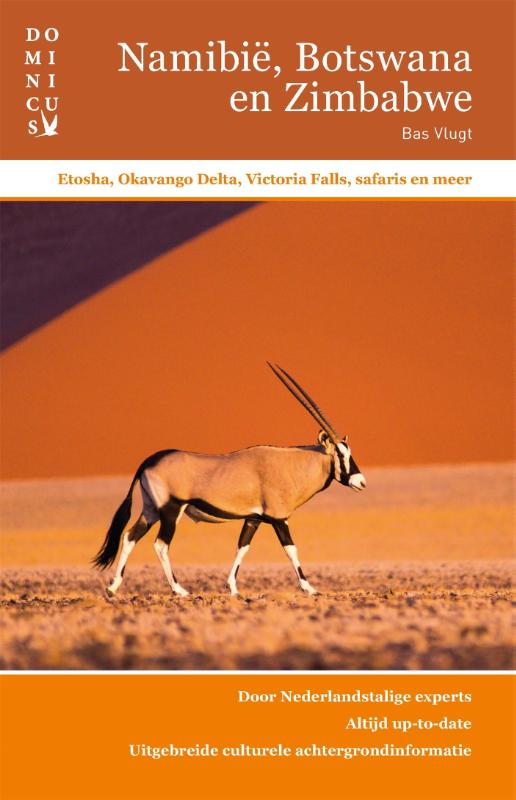 Online bestellen: Reisgids Dominicus Namibië, Botswana en Zimbabwe | Gottmer