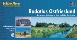 Fietsgids Ost Friesland Radatlas | Bikeline | 