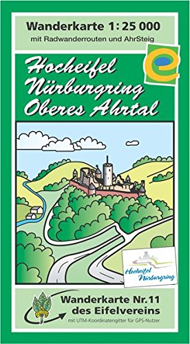 Online bestellen: Wandelkaart 11 Hocheifel - Nürburgring - Oberes Ahrtal | Eifelverein