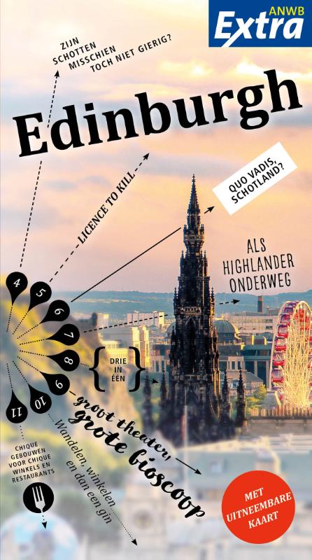 Online bestellen: Reisgids ANWB extra Edinburgh | ANWB Media