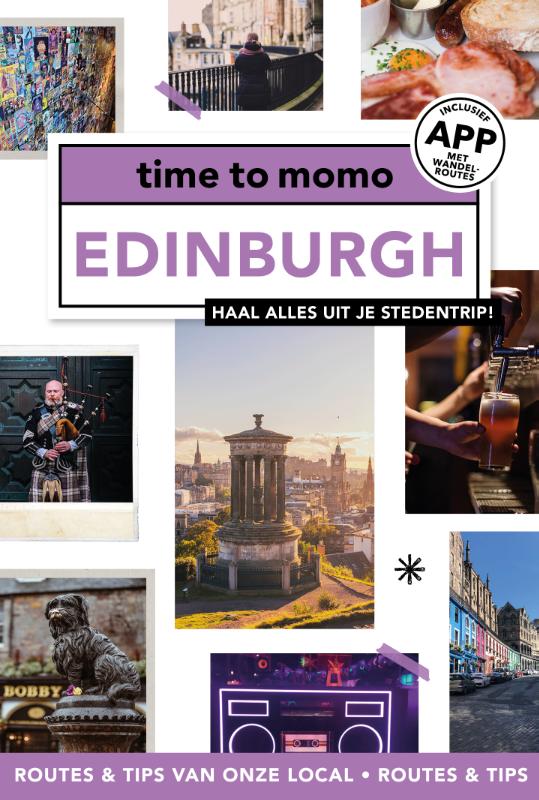 Online bestellen: Reisgids time to momo Edinburgh | Mo'Media | Momedia
