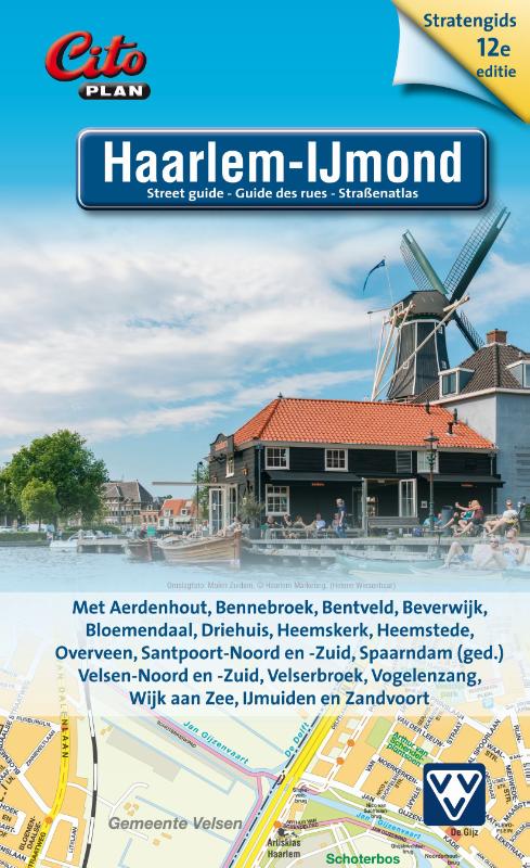Online bestellen: Stadsplattegrond Citoplan Stratengids Haarlem-IJmond | Buijten & Schipperheijn