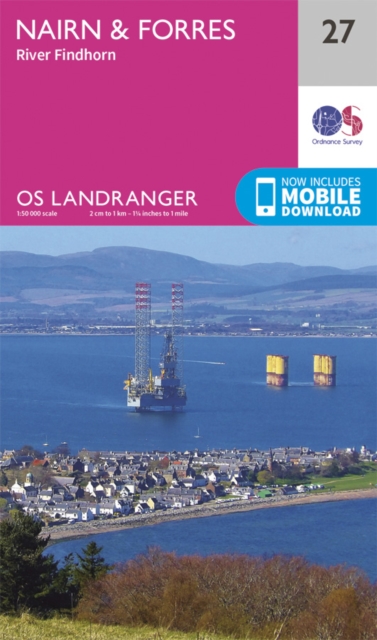 Online bestellen: Wandelkaart - Topografische kaart 027 Landranger Nairn & Forres, River Findhorn | Ordnance Survey