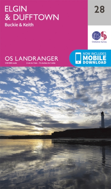 Online bestellen: Wandelkaart - Topografische kaart 028 Landranger Elgin, Dufftown & surrounding area | Ordnance Survey