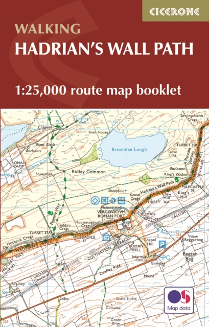 Online bestellen: Wandelatlas Hadrian's Wall Path Map Booklet | Cicerone