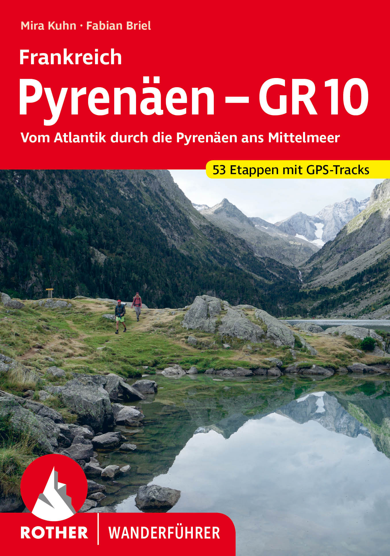 Online bestellen: Wandelgids GR10 Pyrenäen - Pyreneeen | Rother Bergverlag